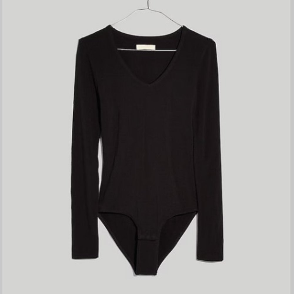 Madewell V-Neck Full-Coverage Bodysuit 3X